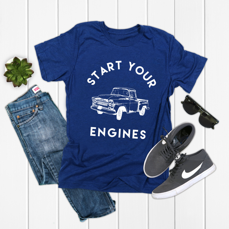 Start Your Engines Mechanic Shirt