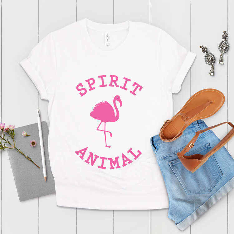 Spirit Animal Flamingo Bird Lover Shirt - Teegarb