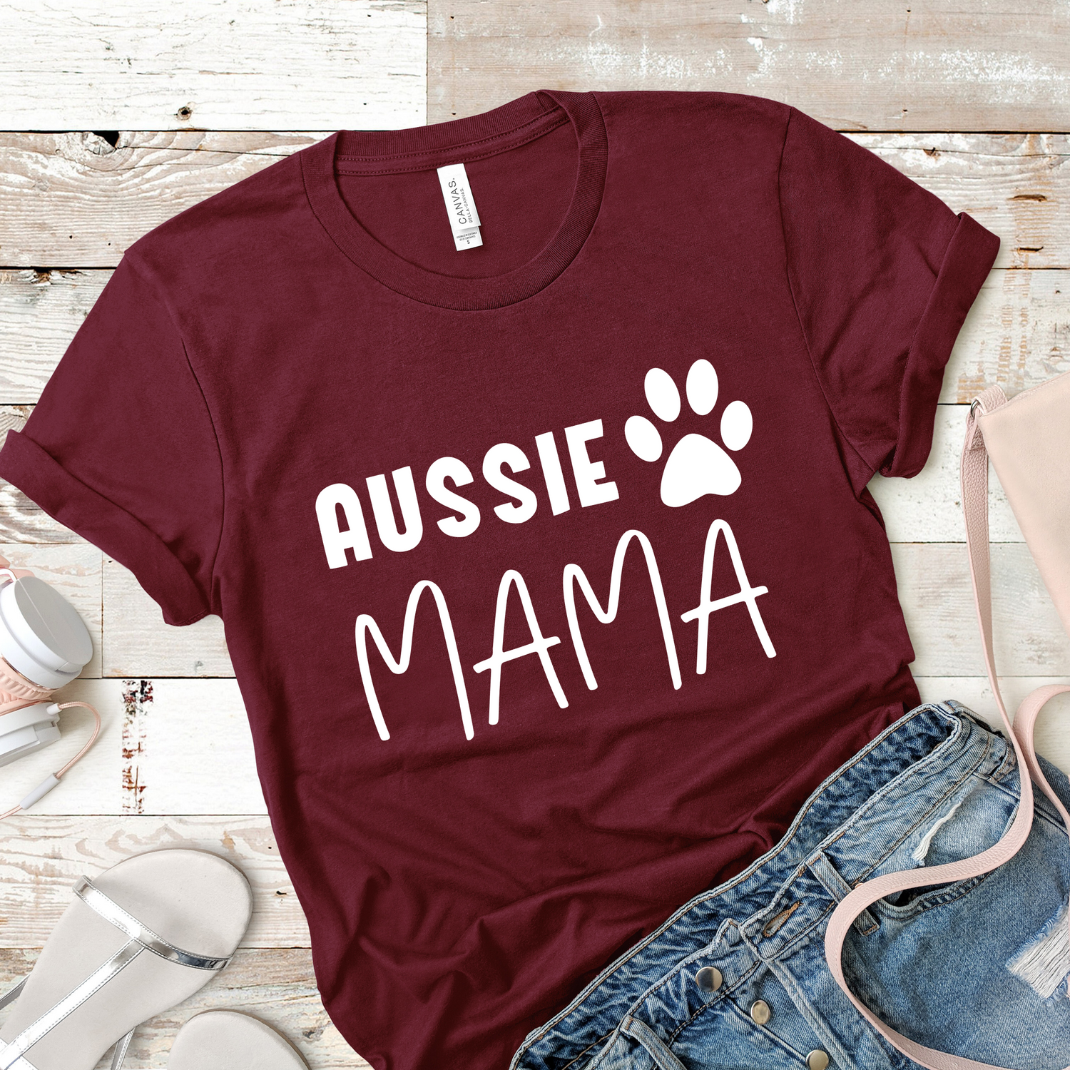Aussie Mama Dog Mom Shirt - Teegarb