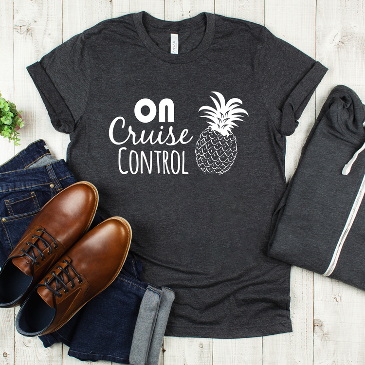 On Cruise Controls Pineapple Travel Boat Shirt