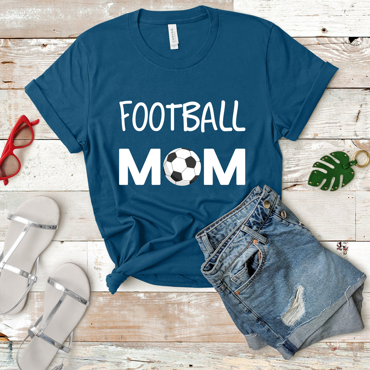 Football Mom Tailgate Game Day Shirt - Teegarb