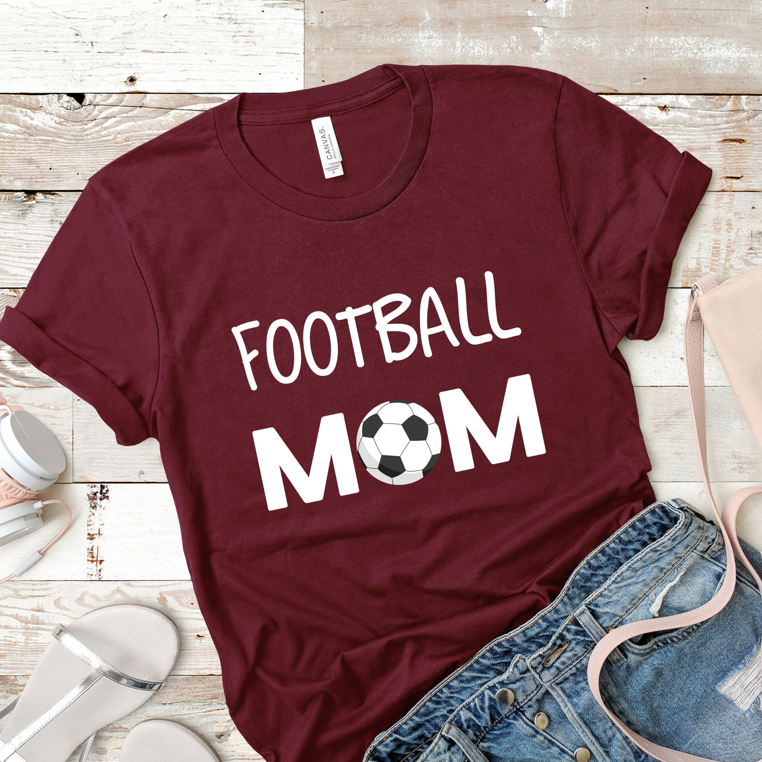 Football Mom Tailgate Game Day Shirt - Teegarb