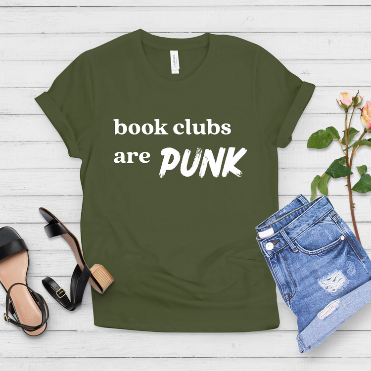 Book Clubs Are Punk Literature Shirt