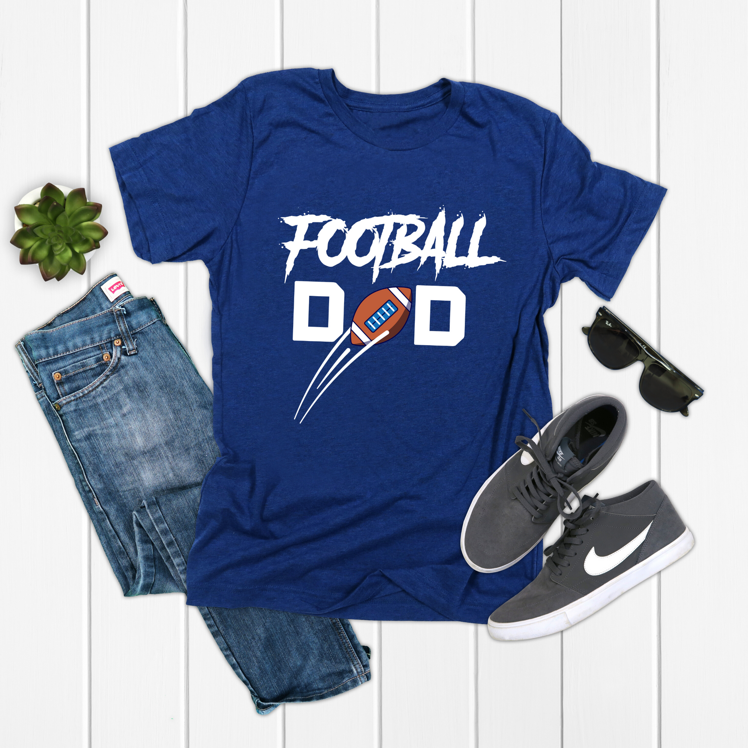 Football Dad Sunday Funday Game Day Shirt - Teegarb