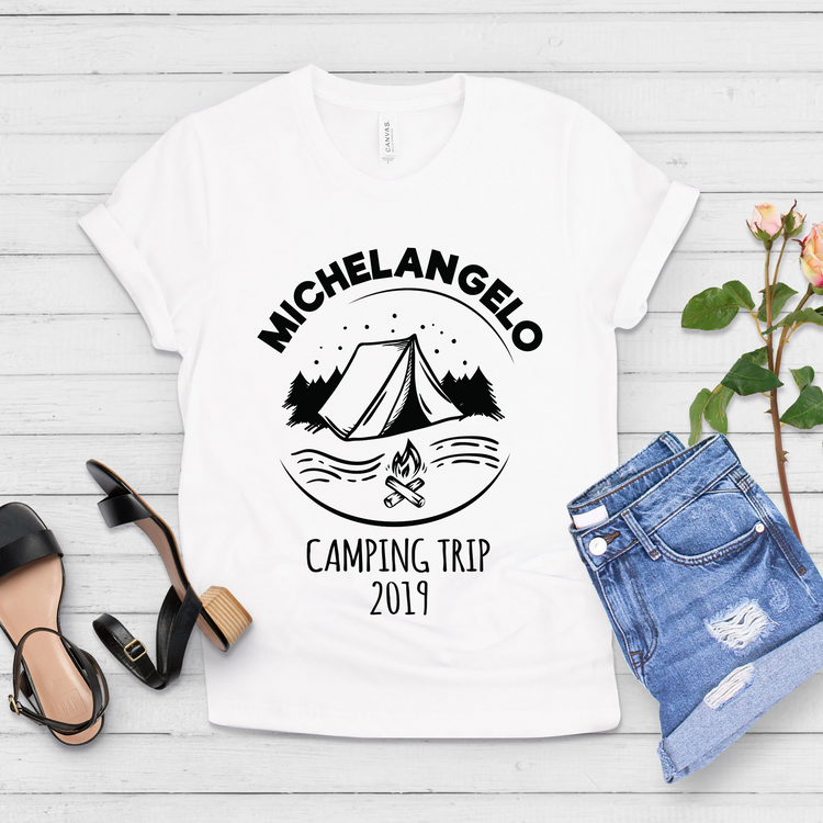 Camping Trip Custom Adventure Shirt
