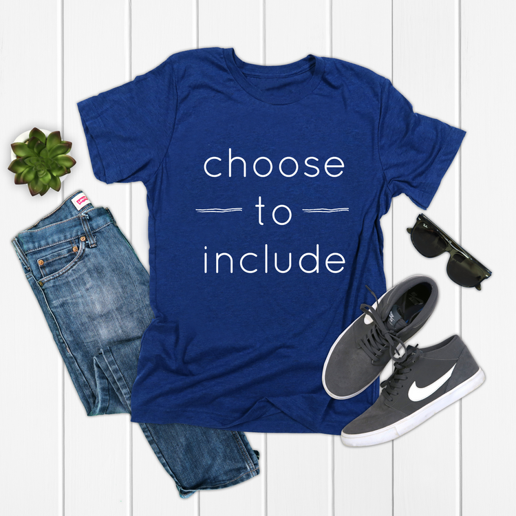 Choose To Include Autism Teacher Shirt