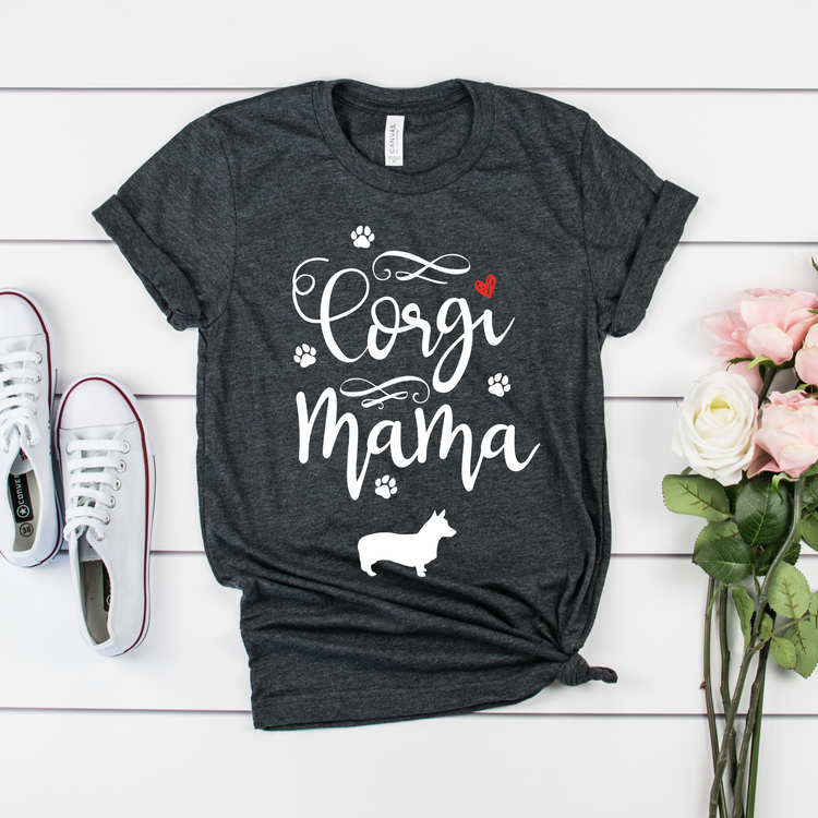 Corgi Mama Shirt For Dog Mom - Teegarb