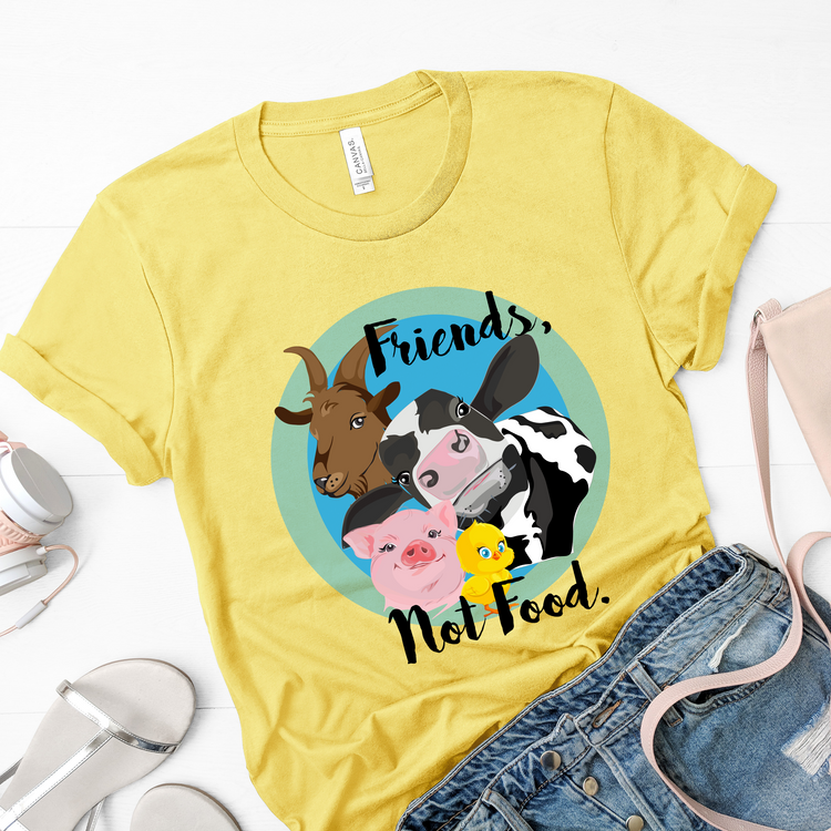 Friends Not Food Farm House Shirt - Teegarb