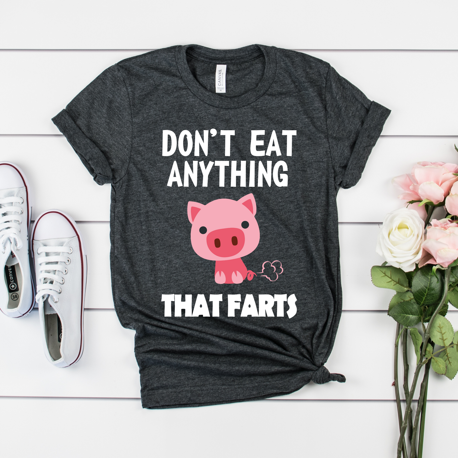 Don't Eat Anything That Farts Vegetarian Shirt - Teegarb