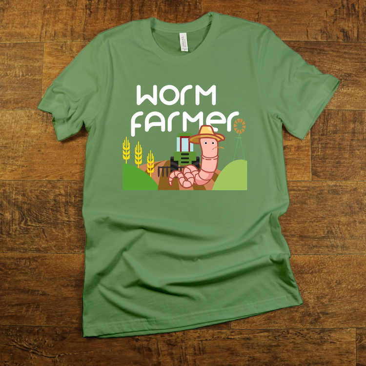 Worm Farmer Farm Gardening Shirt - Teegarb