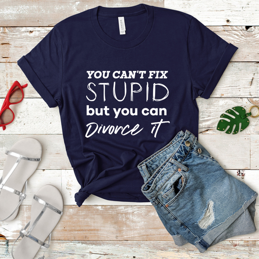 But You Can Divorce Introvert Shirt