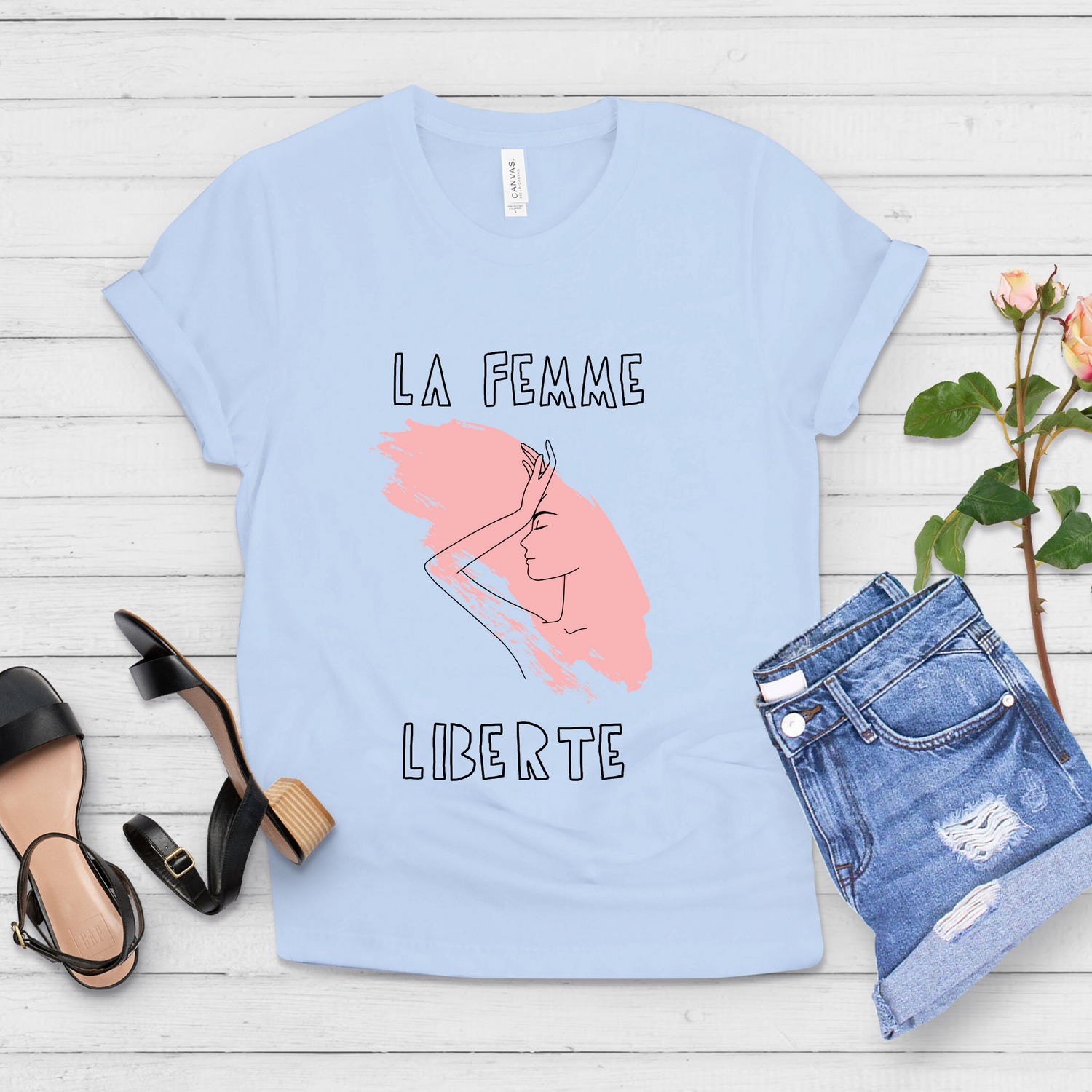 La Femme Liberte Women Empowerment Shirt - Teegarb