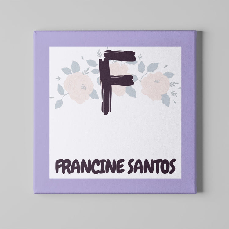 Personalized Canvas Wall Art Toddler Room