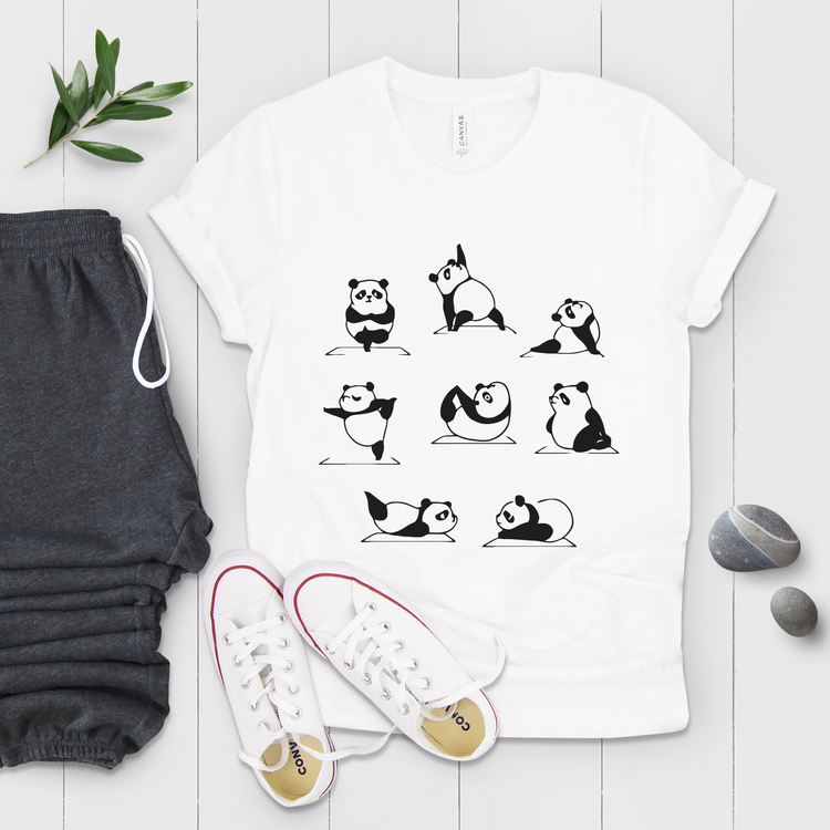Funny Panda Meditation Shirt - Teegarb