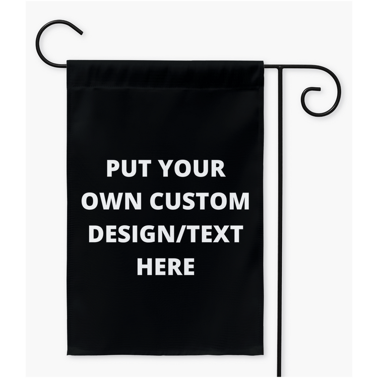 Personalized Text Design Yard Flag