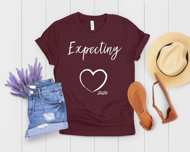 Expecting A Baby On 2020 Baby Bump Shirt - Teegarb