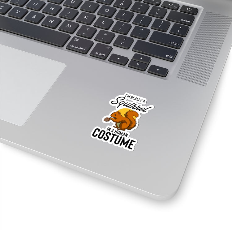 Sticker Decal All Hallows Eve Cute Animals Disguise Enthusiast Hilarious Furry Car Laptop Stickers