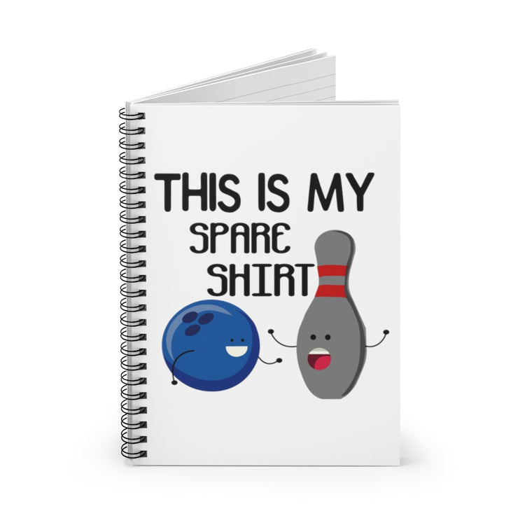 Spiral Notebook  Cute Retired Elderly Senior Citizen Gift Funny At My Age Grandparent Can't Just Fart Men Women