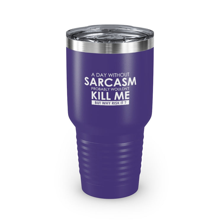 30oz Tumbler Stainless Steel Colors  Hilarious Sarcastically Living Introvert Statements Line Gag Humorous