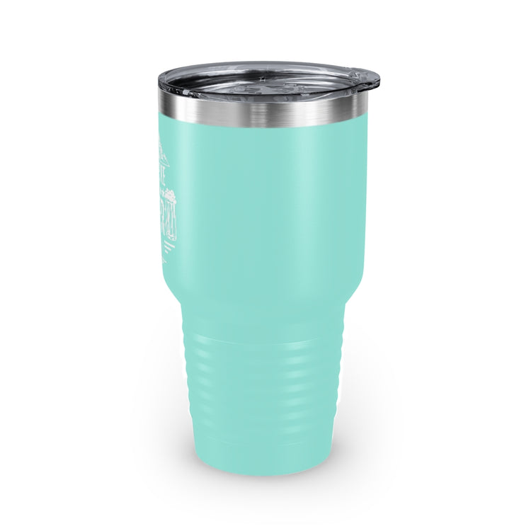 30oz Tumbler Stainless Steel Colors  Novelty Will Bike For Beer Fixie Wheels Pedals Enthusiast Hilarious Amusing