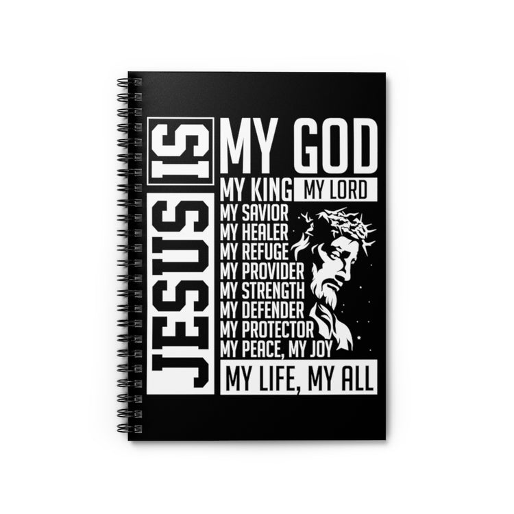 Spiral Notebook Inspirational Christianity Devotees Verses Catholic Love Motivational Scriptures Uplifting Sayings Gags