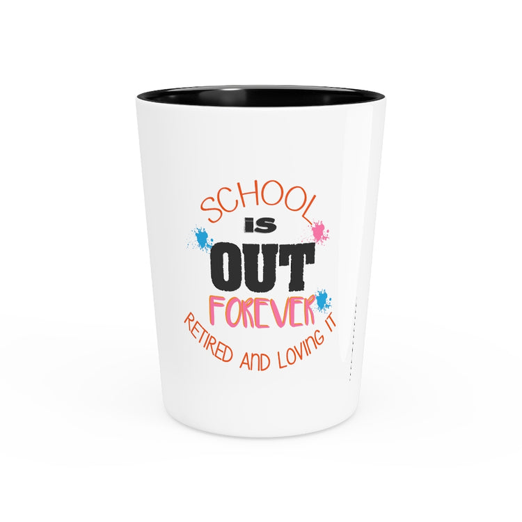 Shot Glass Party Ceramic Tequila Humorous Retirement 50th Birthday Funny 350 Dog Years Old Hilarious Graphic Men Women