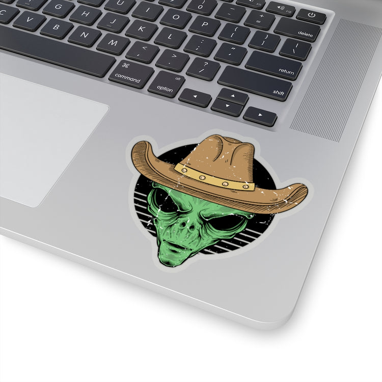 Sticker Decal Humorous Rancher Aliens All Hallows Eve Disguise Costume Novelty Trickster Stickers For Laptop Car
