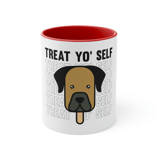 11oz Accent Coffee Mug Colors Hilarious Cute Doggos Enthusiast Graphic Dog Furry Pet Lover Sunsent [DOG BREED] Parents