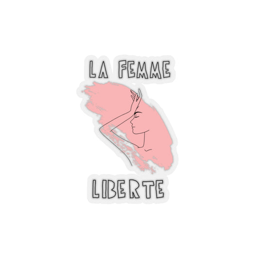 Sticker Decal La Femme Liberte Women Empowerment With Sayings Stickers For Laptop Car