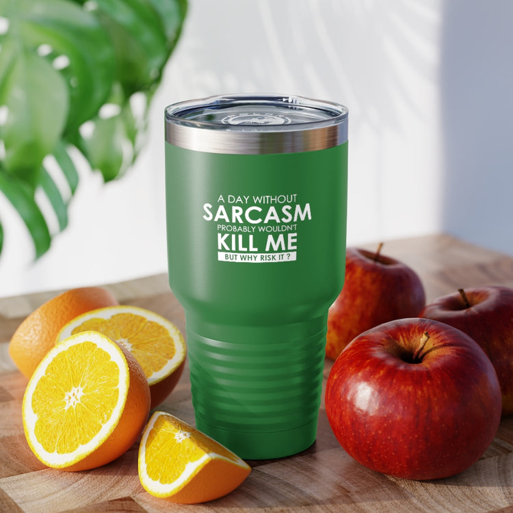 30oz Tumbler Stainless Steel Colors  Hilarious Sarcastically Living Introvert Statements Line Gag Humorous