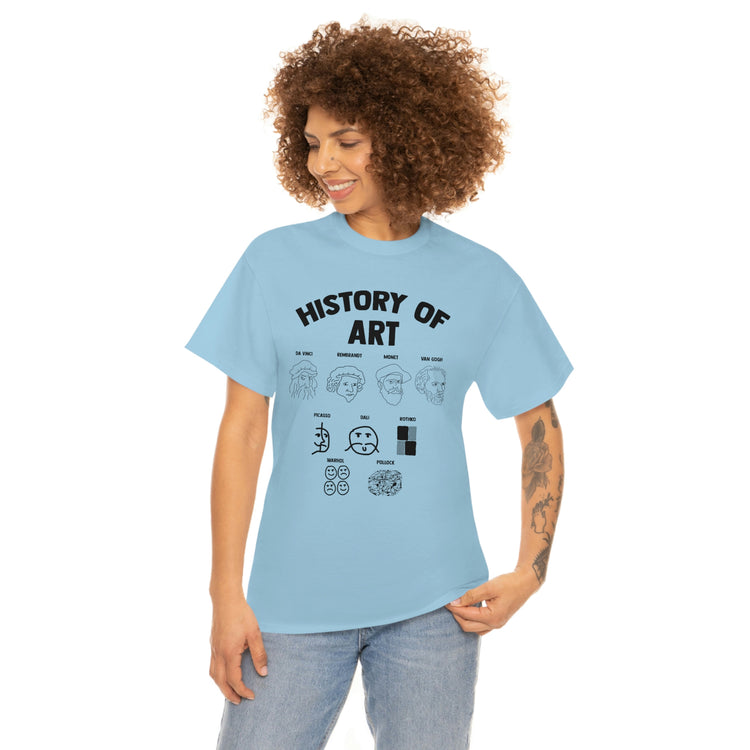 Novelty Arts Subject Instructor Professor Trainor Painter Hilarious Skill Imagination Creativity Illustrator Unisex Heavy Cotton Tee