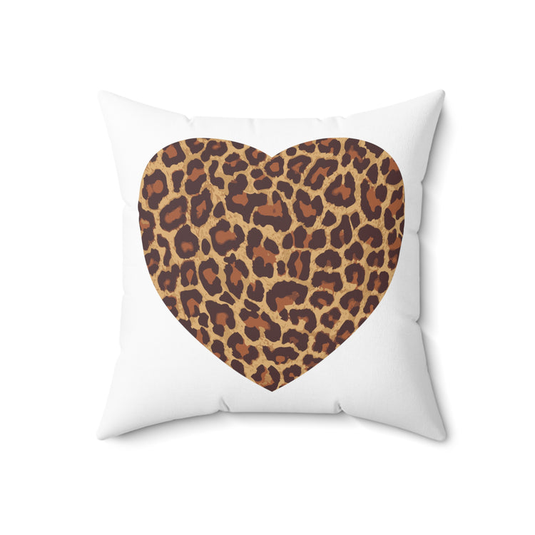 Proud Zoo Keeper Cheetah Wilderness Cat Spun Polyester Square Pillow