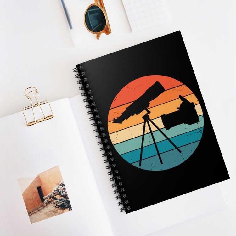 Spiral Notebook  Novelty Astrometry Photometry Astrological Photographic Fan Hilarious Photo Capturing Capture Planets Devotee