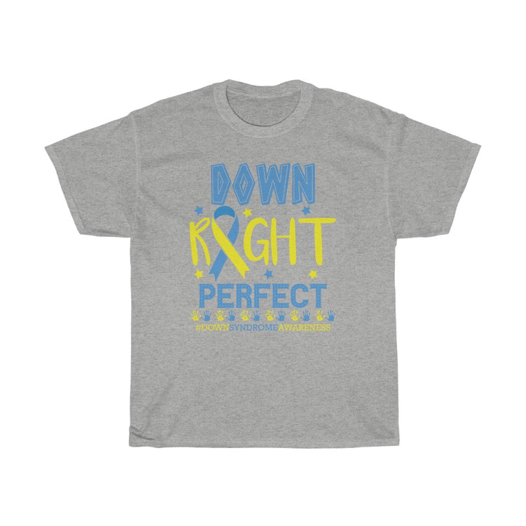 Novelty Down Right  Down Syndrome Brain Mind Illness Battle Humorous