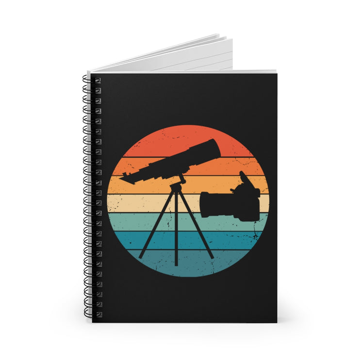 Spiral Notebook  Novelty Astrometry Photometry Astrological Photographic Fan Hilarious Photo Capturing Capture Planets Devotee