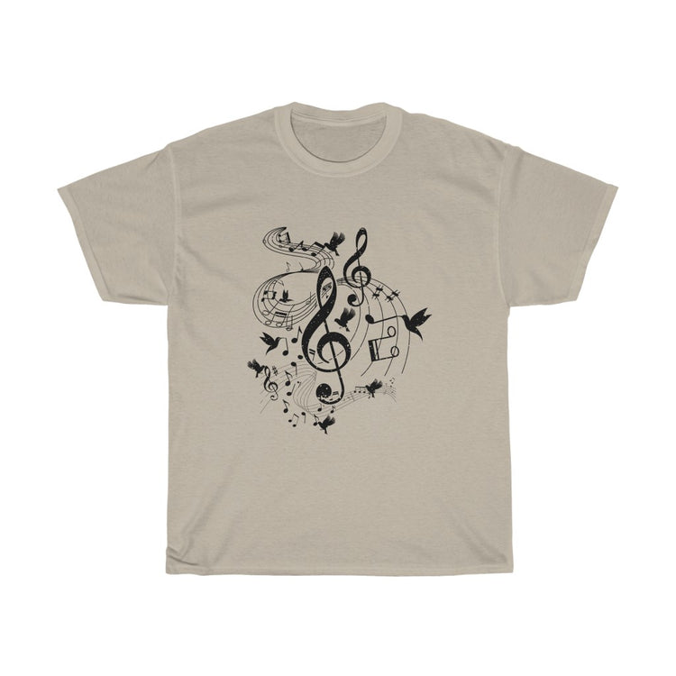 Humorous Melody Tunes Musician Birds Symbols Songwriters Novelty