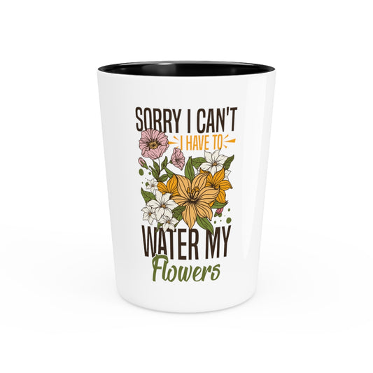 Shot Glass Party Ceramic Tequila  Humorous Planting Saying Funny Leaves Gardening Women Men Hilarious Agriculturists Gardeners Plant Flowers