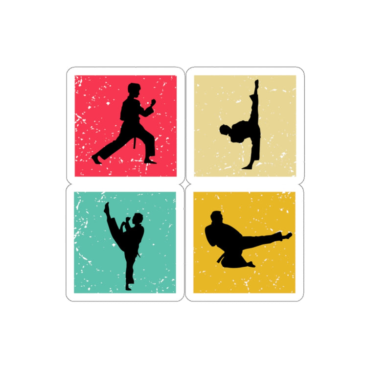 Sticker Decal Novelty Martial Arts Karate Judo Instructor Guys Enthusiast Humorous Wrestling Stickers For Laptop Car
