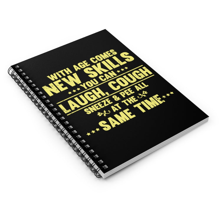 Spiral Notebook  Hilarious 50th Celebrations Sarcasm Sayings Family Party Novelty Grandpa's