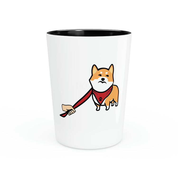 Shot Glass Party Ceramic Tequila Funny Adorable Shiba Inu Lovers Kawaii Meme  Humorous Japanese Dog Owner