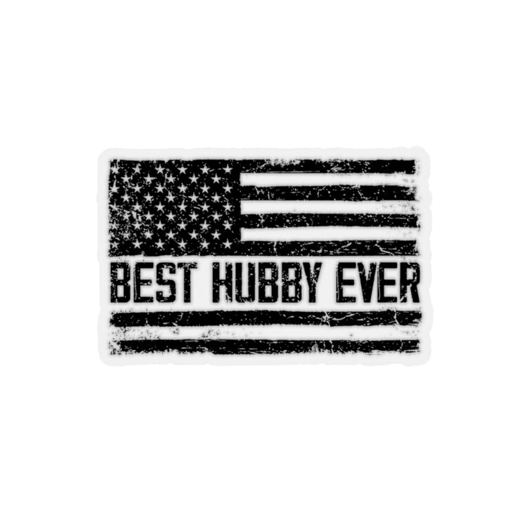 Sticker Deca Hilarious Supportive Husband Boyfriend Marriage Patriotic Humorous Couple Stickers For Laptop Car