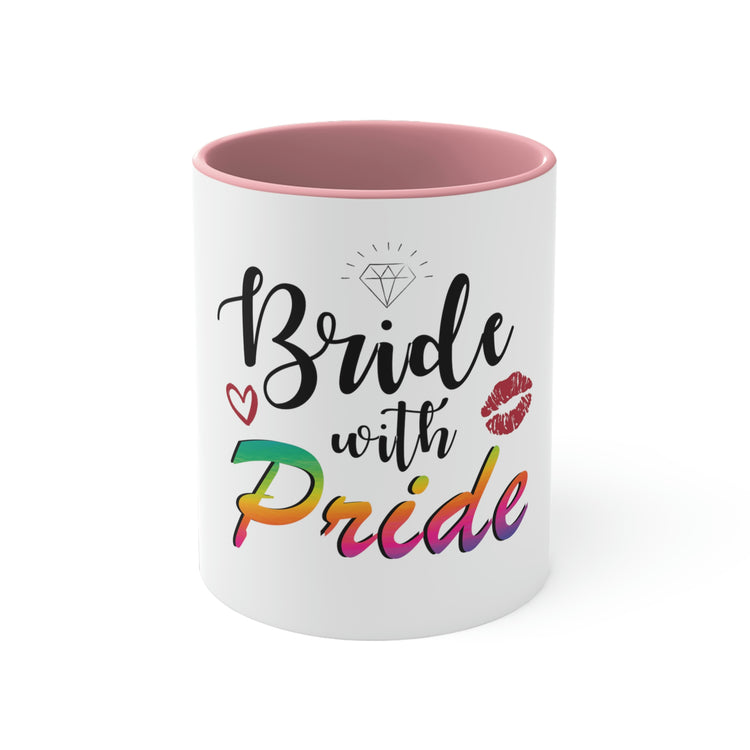 11oz Accent Coffee Mug Colors Humorous LGBTQ Bridal Appreciation  Graphic Puns Hilarious Supportive Bridesmaid