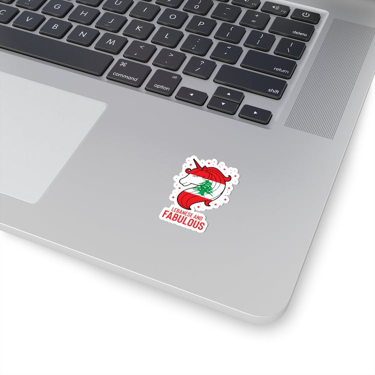 sticker decal Humorous Lebanese Christmas Magical Horse Nationalistic Novelty Nationalism stickers for laptop car