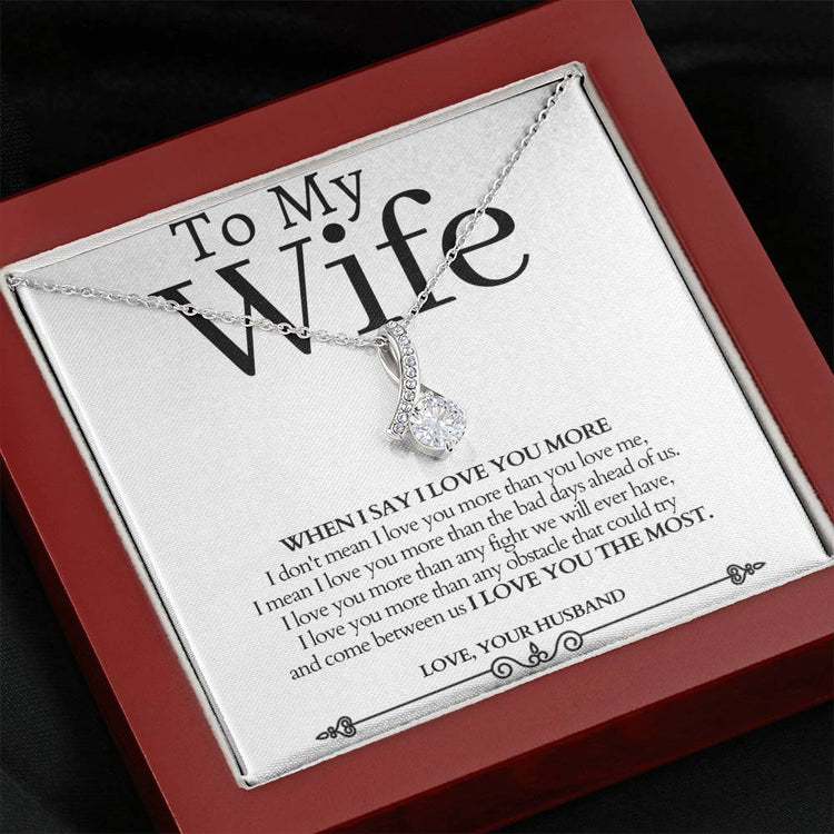 TO MY WIFE ALLURING BEAUTY GIFT