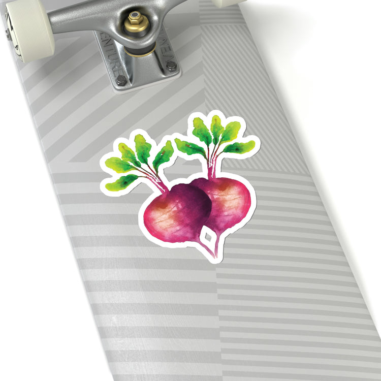 Sticker Decal Hilarious Beet Vegetable Vegetarian Clothing Vegan Novelty Plant
