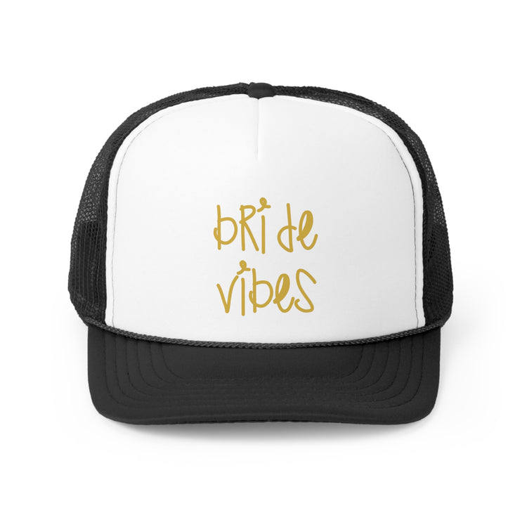 Bride Vibes Bachelorette Party Bridal Shower Gift Trucker Caps