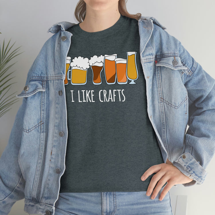 Humorous Ale Barley Alcoholic Beverages Drinking Hilarious Malt Brewery Lover Men Women T Shirt Unisex Heavy Cotton Tee