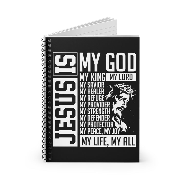 Spiral Notebook Inspirational Christianity Devotees Verses Catholic Love Motivational Scriptures Uplifting Sayings Gags