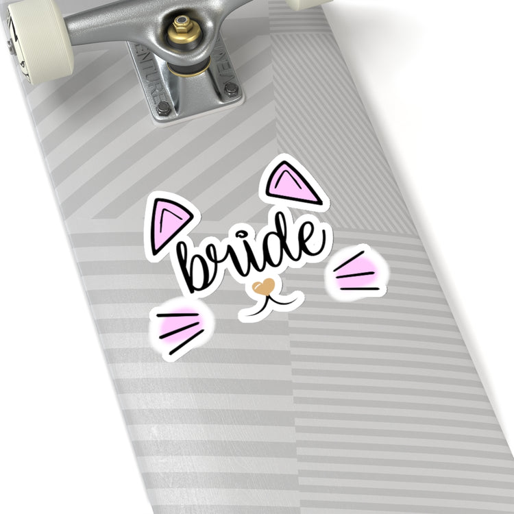 Sticker Decal Bride Cat Bachelorette Team Bride Stickers For Laptop Car