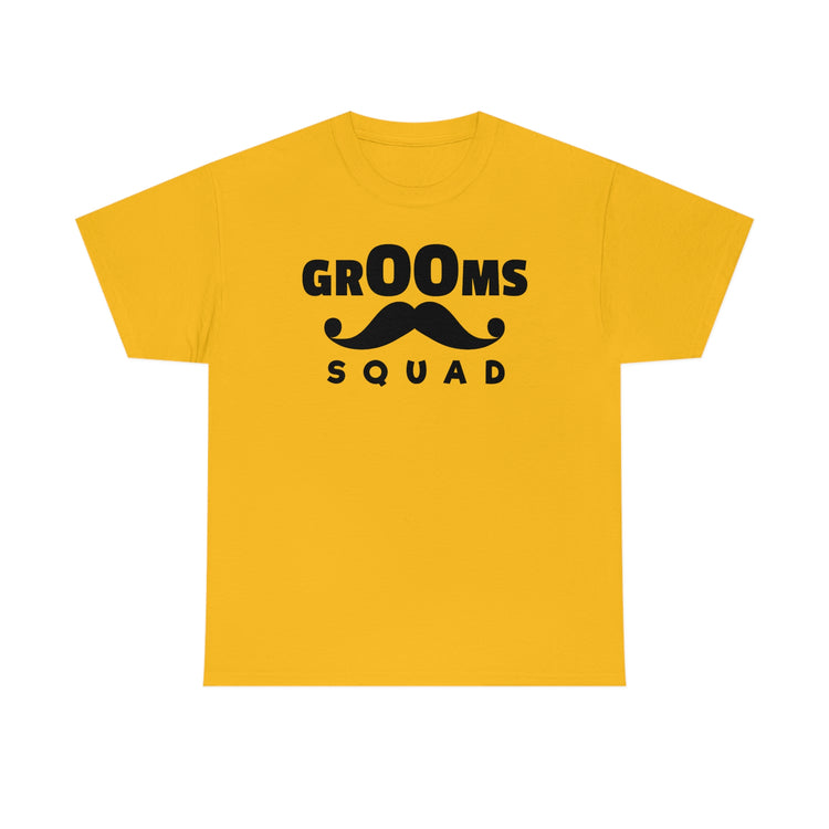 Funny Groom Squad Wedding Bachelors Mustache Wedding Hilarious Grooms Bridal Sayings Engagement Fiance